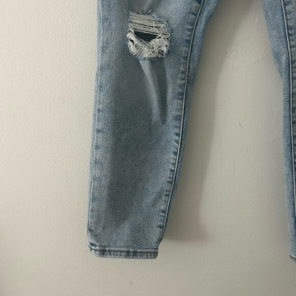 Old Navy Women's High Rise OG Straight Stretch Button Fly Denim Jeans 6 Short - Picture 5 of 8